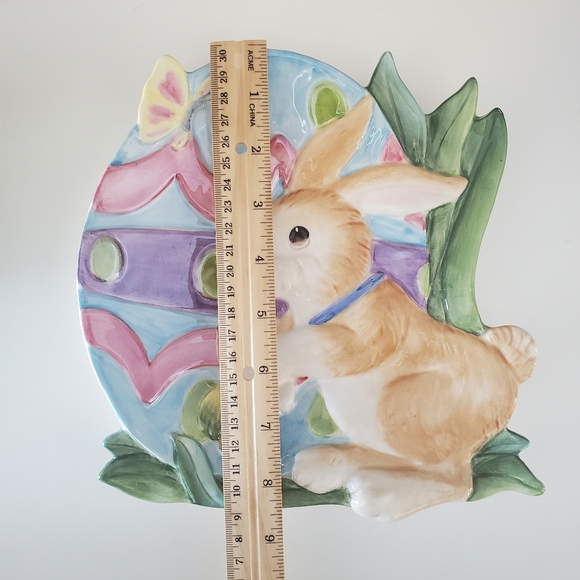 Fitz and Floyd Easter Decorative Plate - Picture 10 of 11